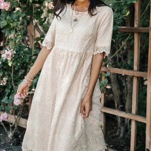 Bohme lace babydoll dress